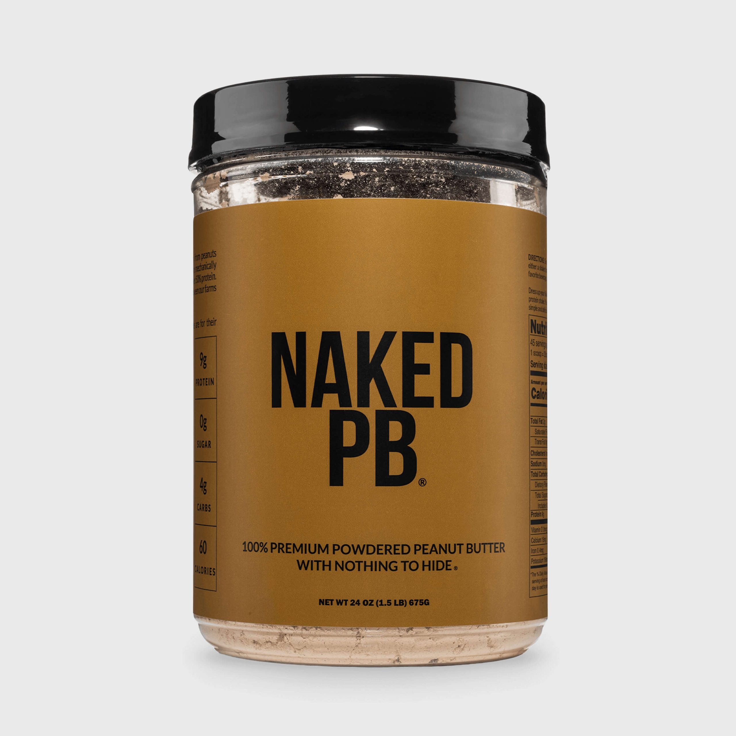 Powdered Peanut Butter - PB - 1.5 LB for Easy Mixing at Home or On the Go