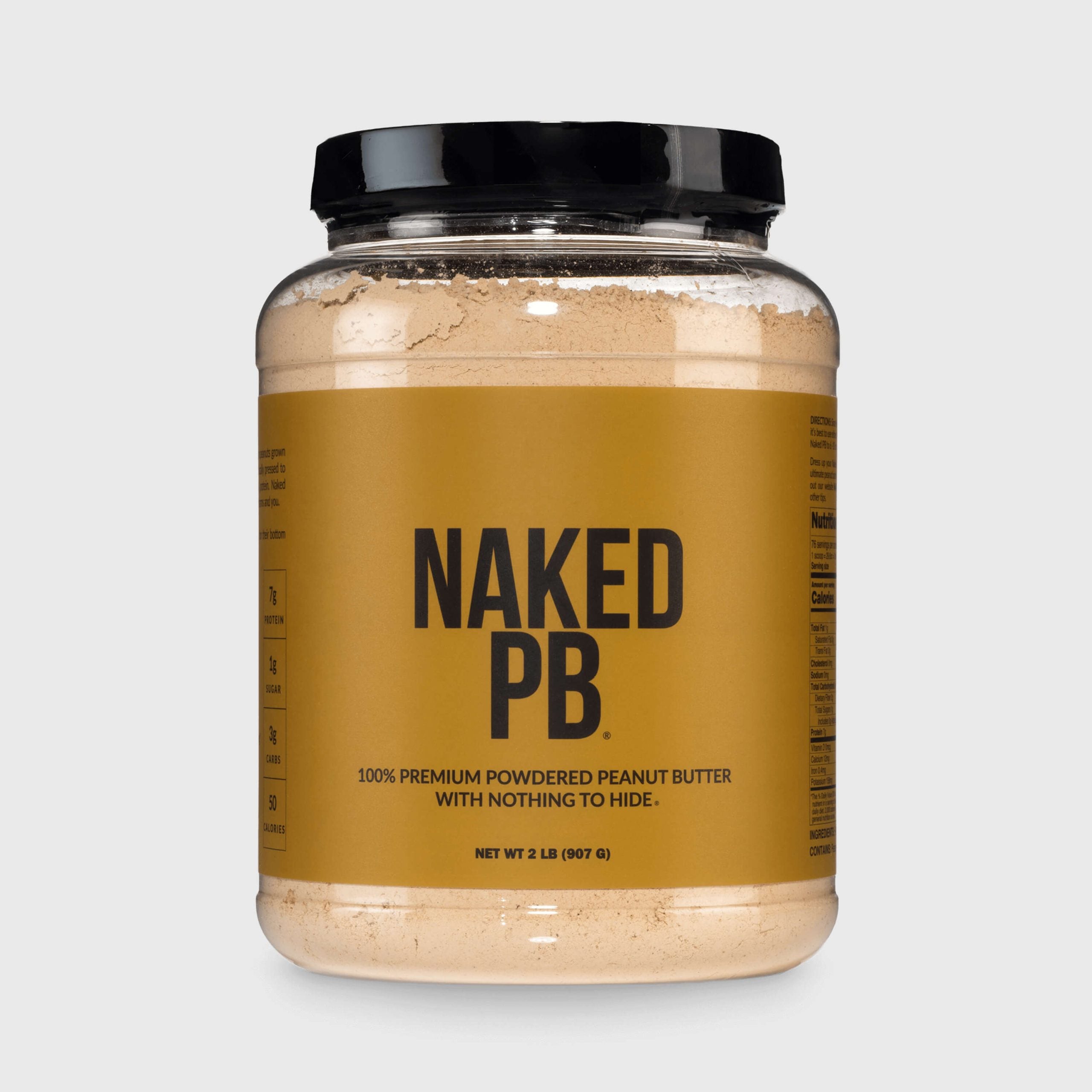 Powdered Peanut Butter - PB - 2 LB for Easy Mixing at Home or On the Go
