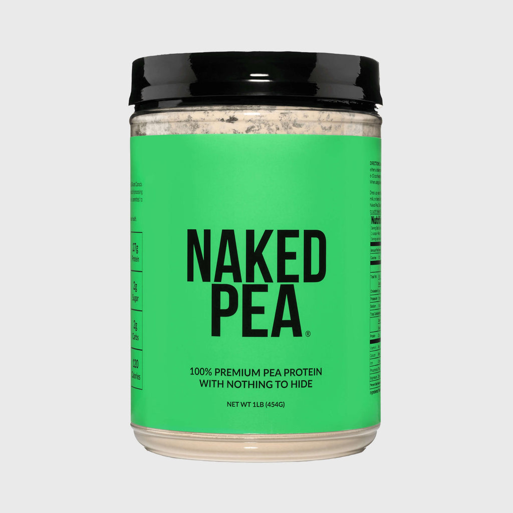 Pea Protein Powder 1lb - Unflavored for Easy Mixing at Home or On the Go