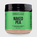 Vanilla Pea Protein Powder - Vanilla - Compact Size for Easy Mixing at Home or On the Go