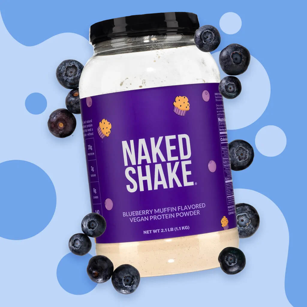 Blueberry Muffin Protein Shake - Blueberry Muffin with a Convenient Shake - Friendly Formula