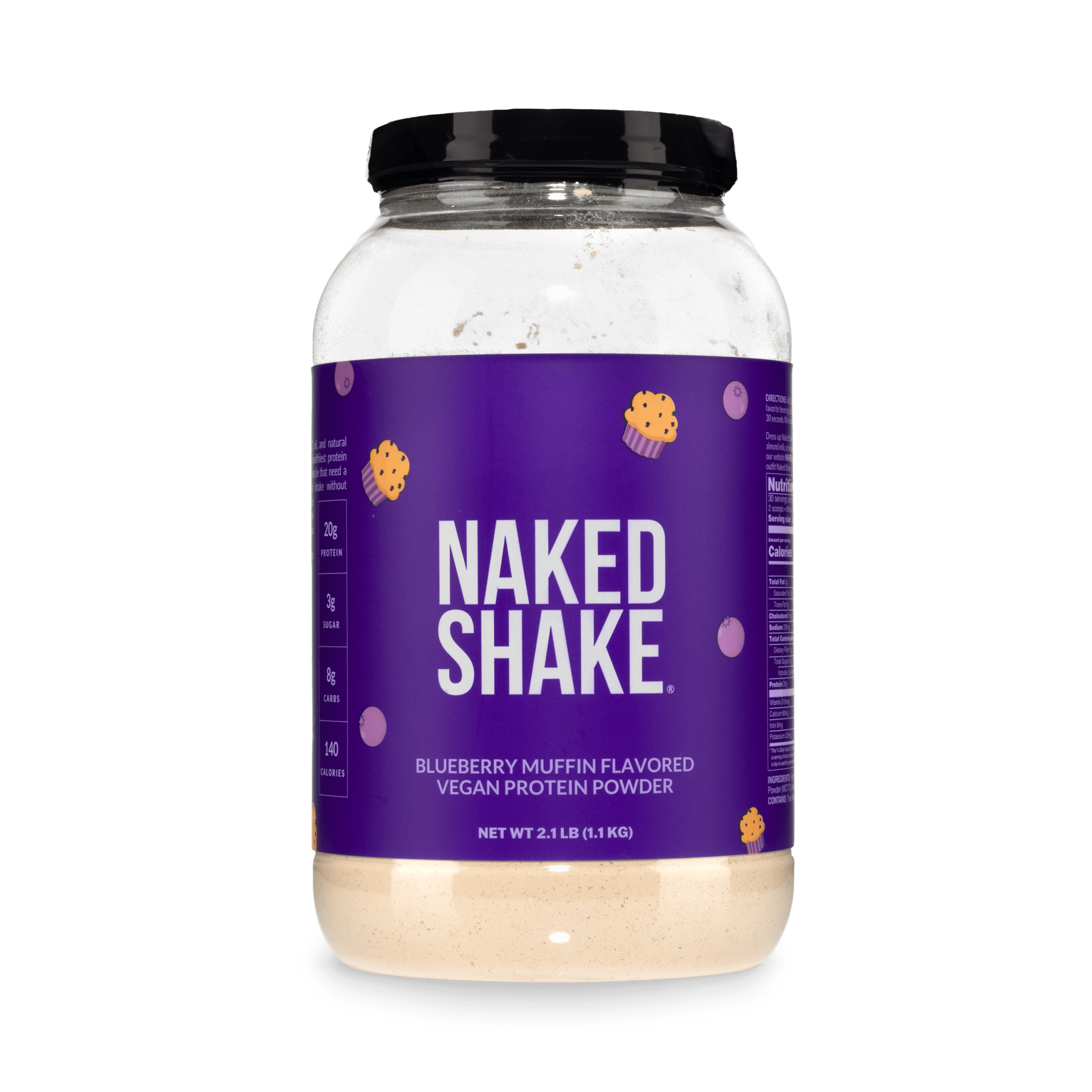 Blueberry Muffin Protein Shake - Blueberry Muffin with a Convenient Shake - Friendly Formula