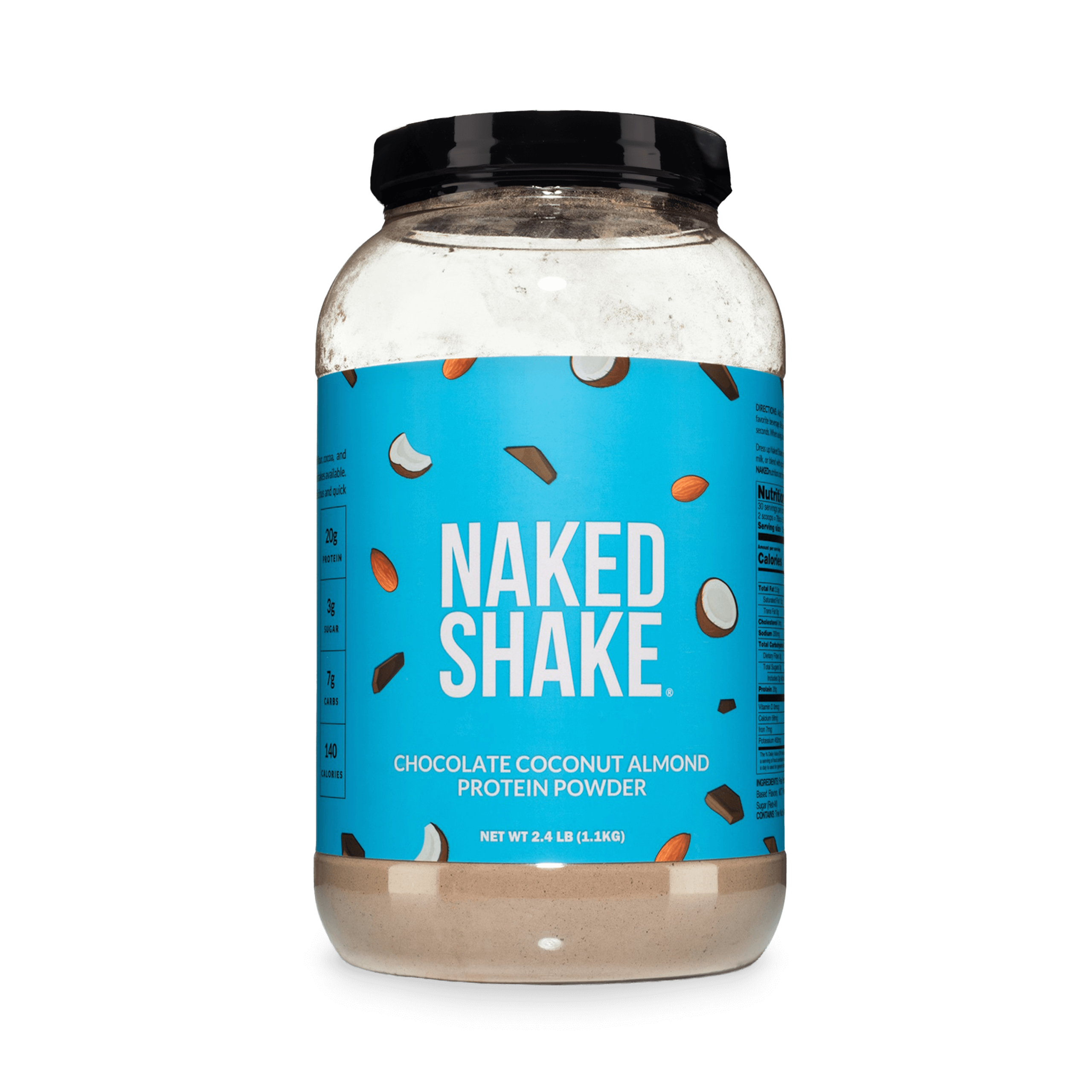 Chocolate Coconut Almond Protein Shake - Chocolate Coconut Almond with a Convenient Shake - Friendly Formula