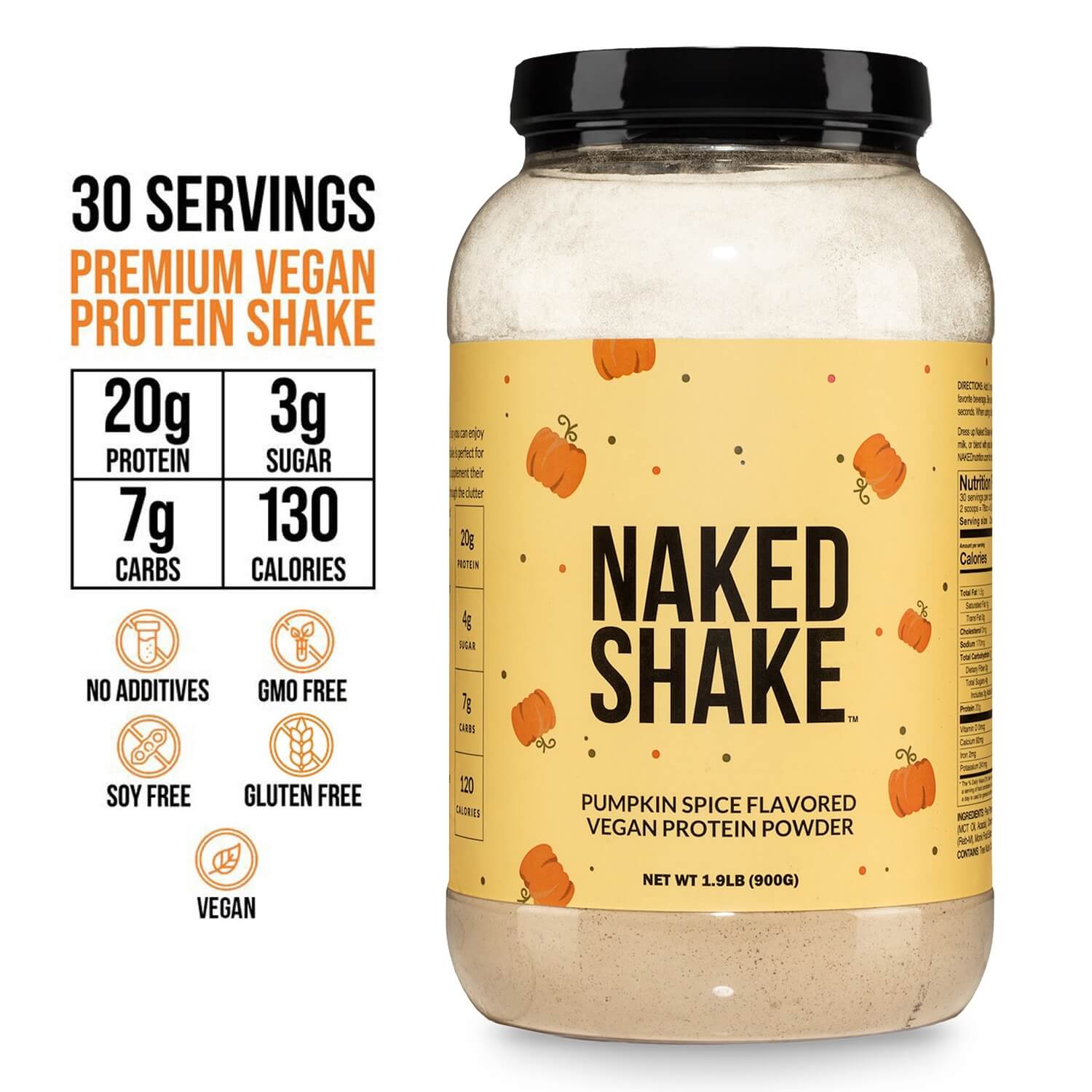 Pumpkin Spice Protein Shake - Pumpkin Spice with a Convenient Shake - Friendly Formula