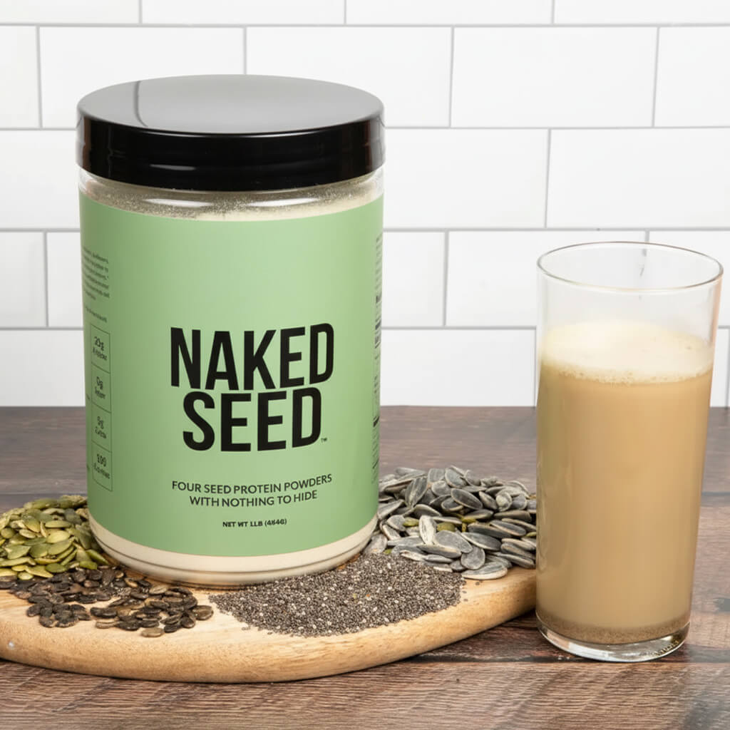 Seed Protein Powder for Easy Mixing at Home or On the Go