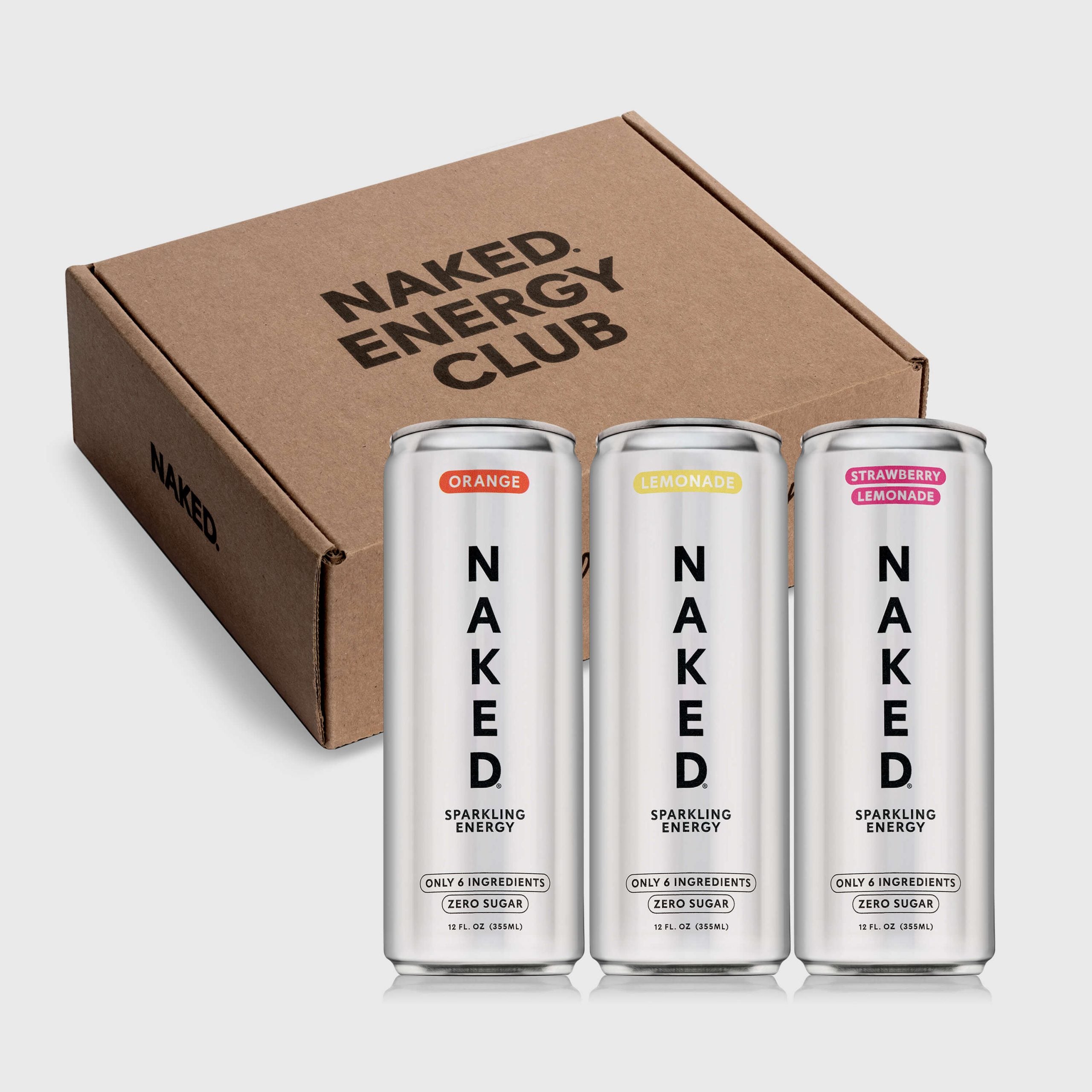Sparkling Energy Sample Kits - Sample Pack with a Convenient Shake - Friendly Formula
