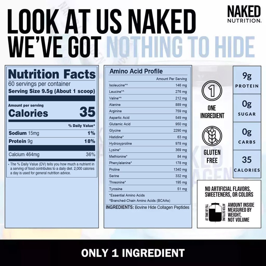 Collagen Peptides Packets - Stick Packs with a Straightforward Collagen Blend