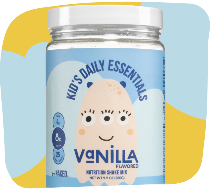 Kids Nutrition Shake - Vanilla Formula for Easy Everyday Family Routines