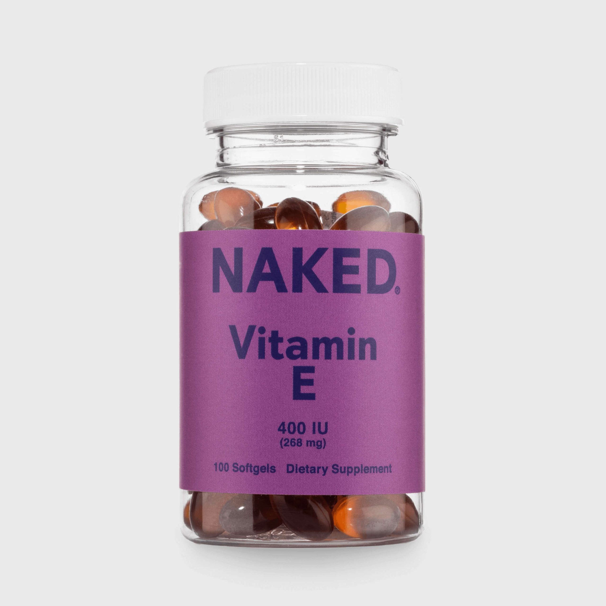 Daily Vitamin E Supplement - Vitamin E for Convenient Home or Travel Use