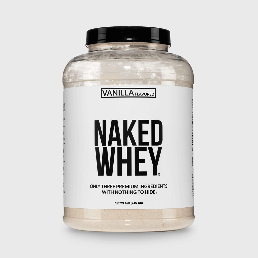 Vanilla Whey Protein Powder - Vanilla - Value Size for Easy Mixing at Home or On the Go