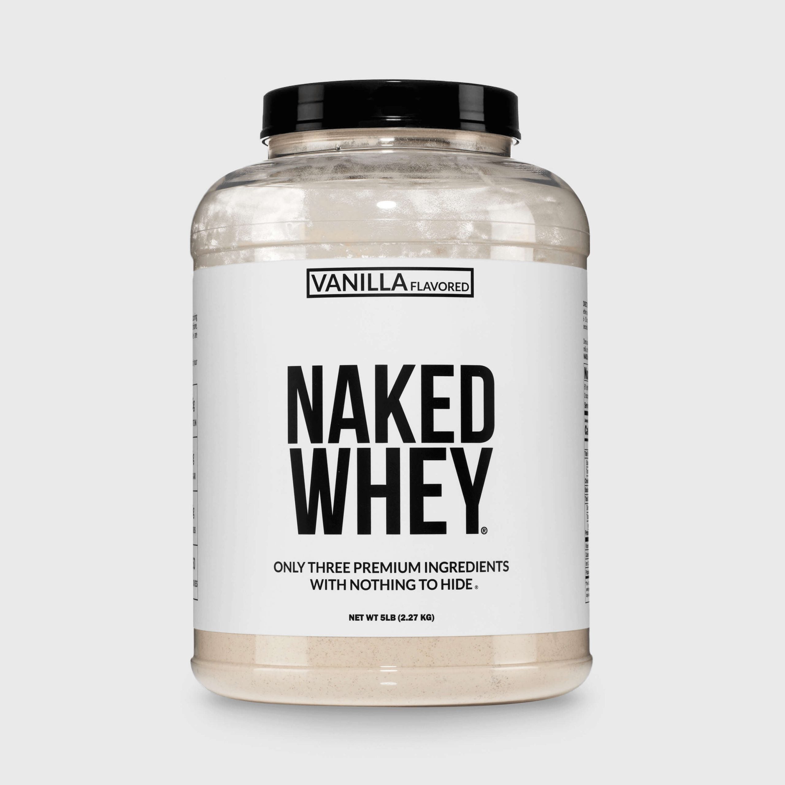 Vanilla Whey Protein Powder - Vanilla - Value Size for Easy Mixing at Home or On the Go