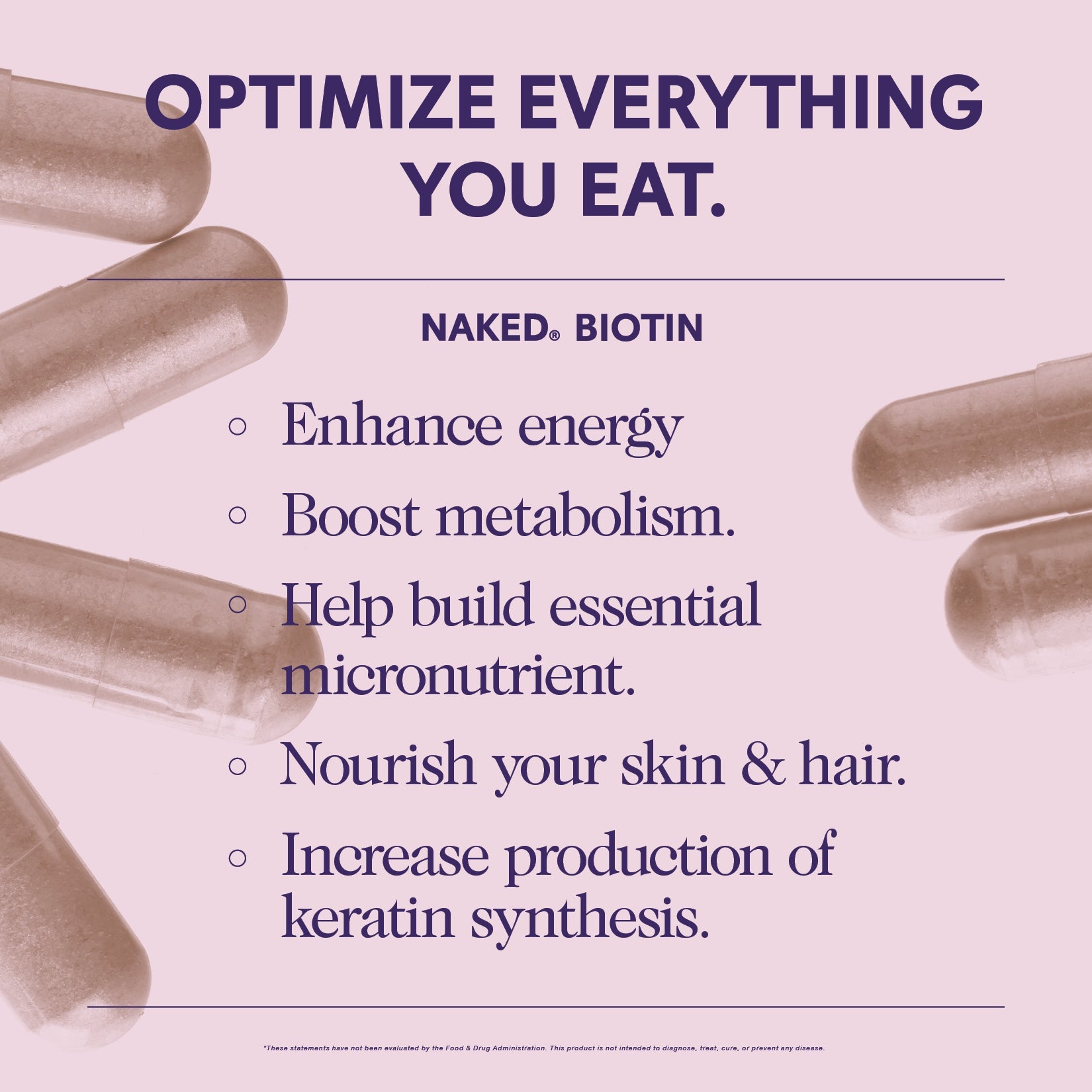Daily Biotin Supplement - Biotin for Convenient Home or Travel Use