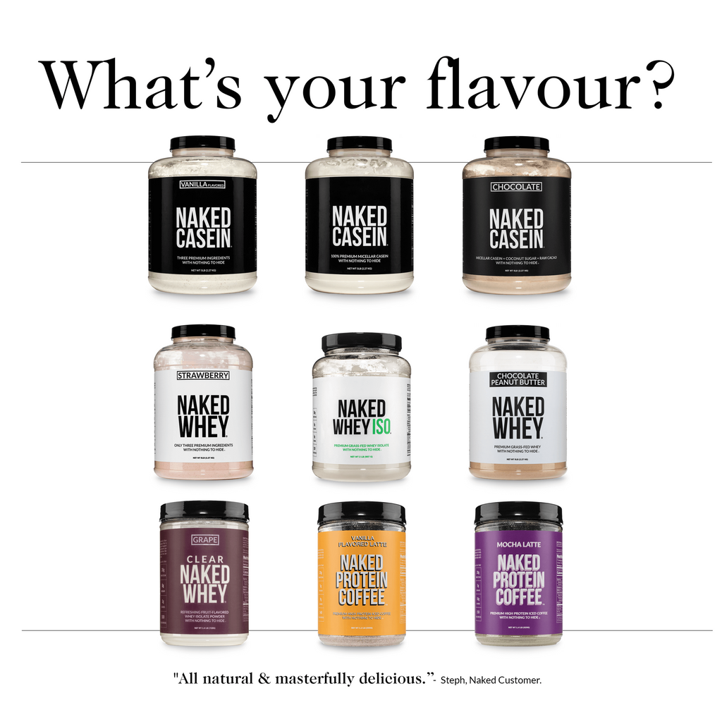 Micellar Casein Protein Powder for Easy Mixing at Home or On the Go
