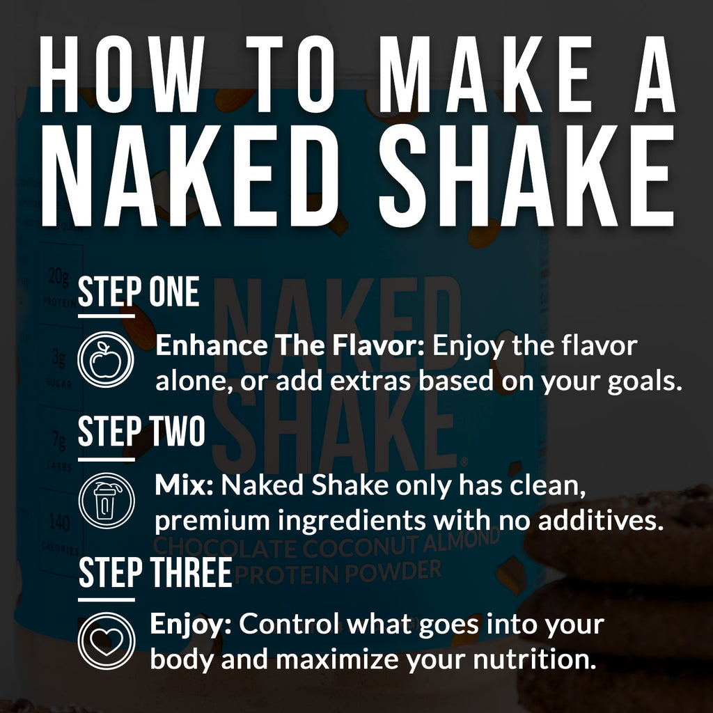 Chocolate Coconut Almond Protein Shake - Chocolate Coconut Almond with a Convenient Shake - Friendly Formula