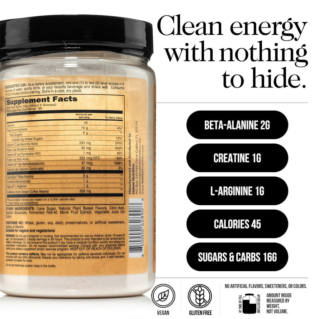 Citrus Pre Workout Supplement - Citrus with an Easy - Mix Workout Format