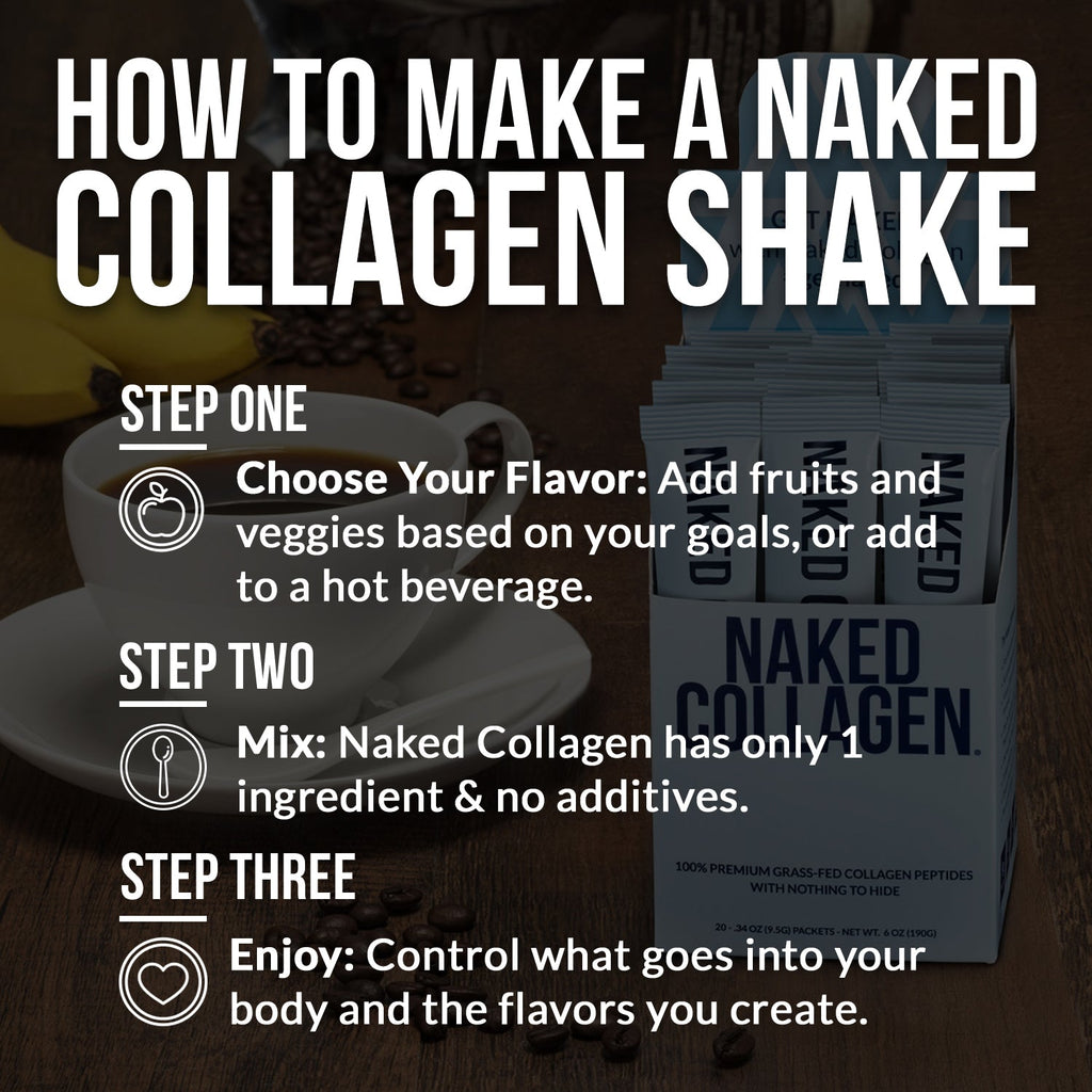 Collagen Peptides Packets - Stick Packs with a Straightforward Collagen Blend