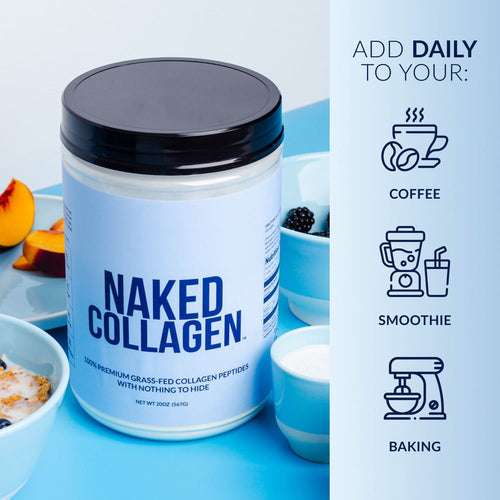 Chocolate Collagen Peptides Powder - Chocolate Collagen Peptides with a Straightforward Collagen Blend