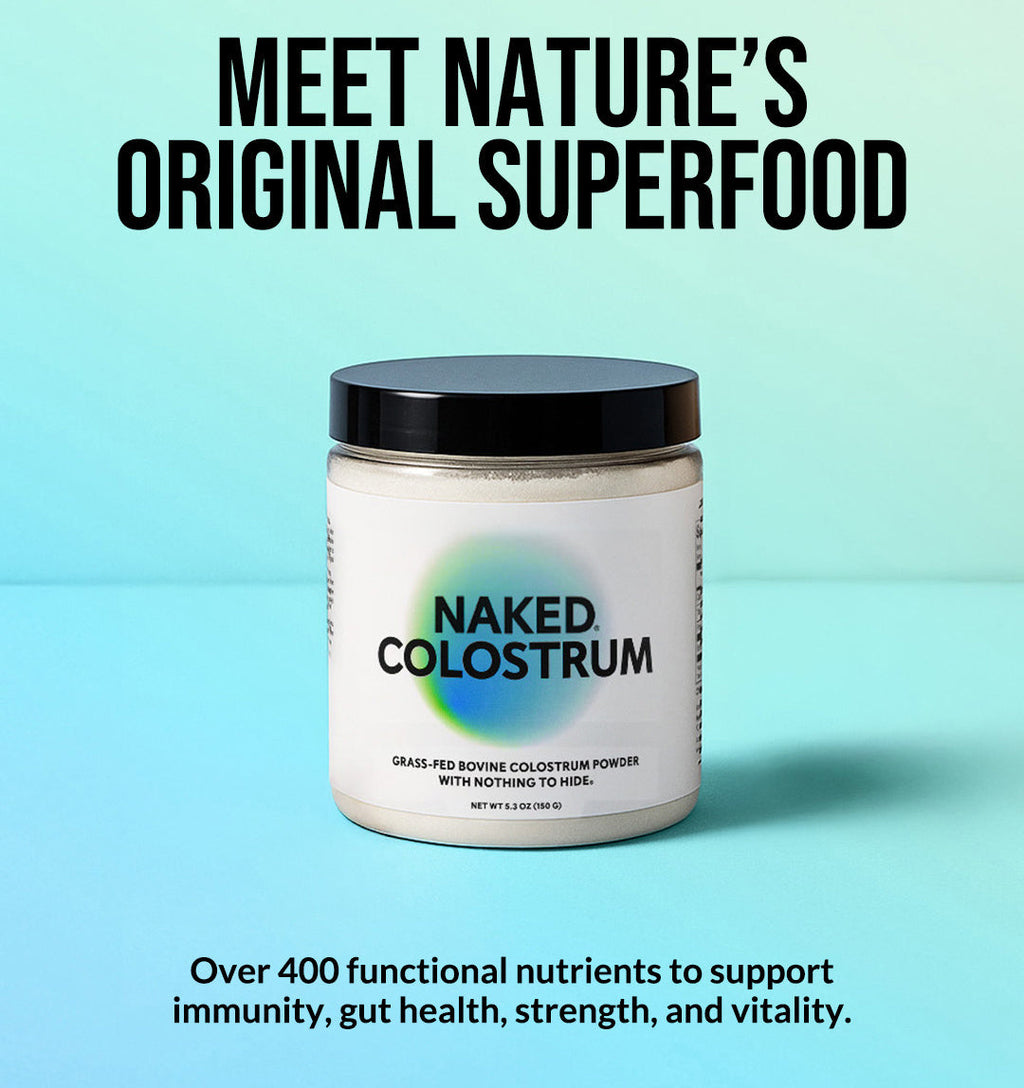 Grass - Fed Colostrum Powder - Colostrum Powder with a Straightforward Collagen Blend