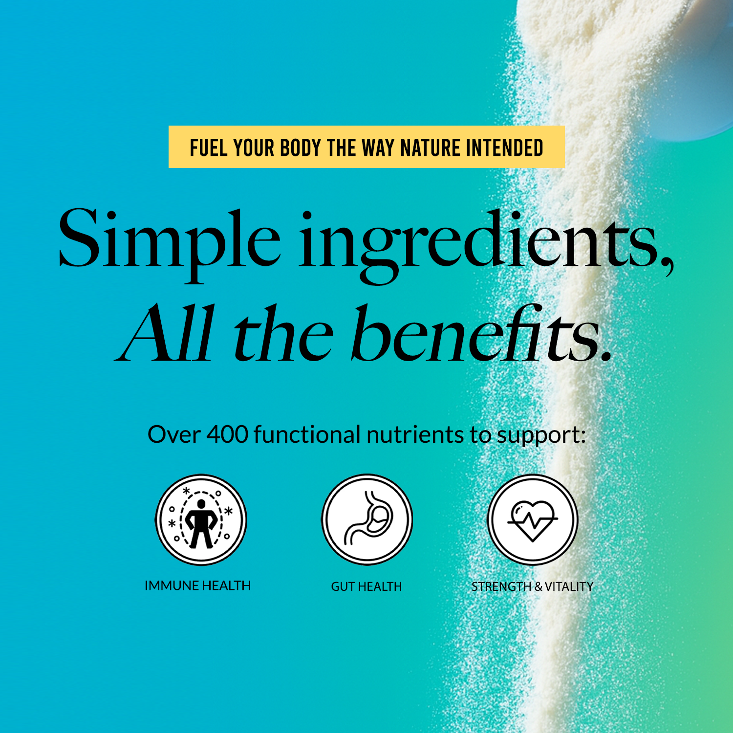 Grass - Fed Colostrum Powder - Colostrum Powder with a Straightforward Collagen Blend