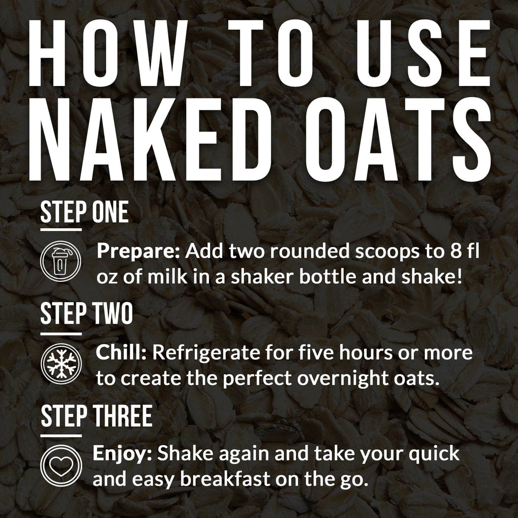 Chocolate Peanut Butter Protein Oats - Chocolate Peanut Butter for Warm, Convenient Morning Meals