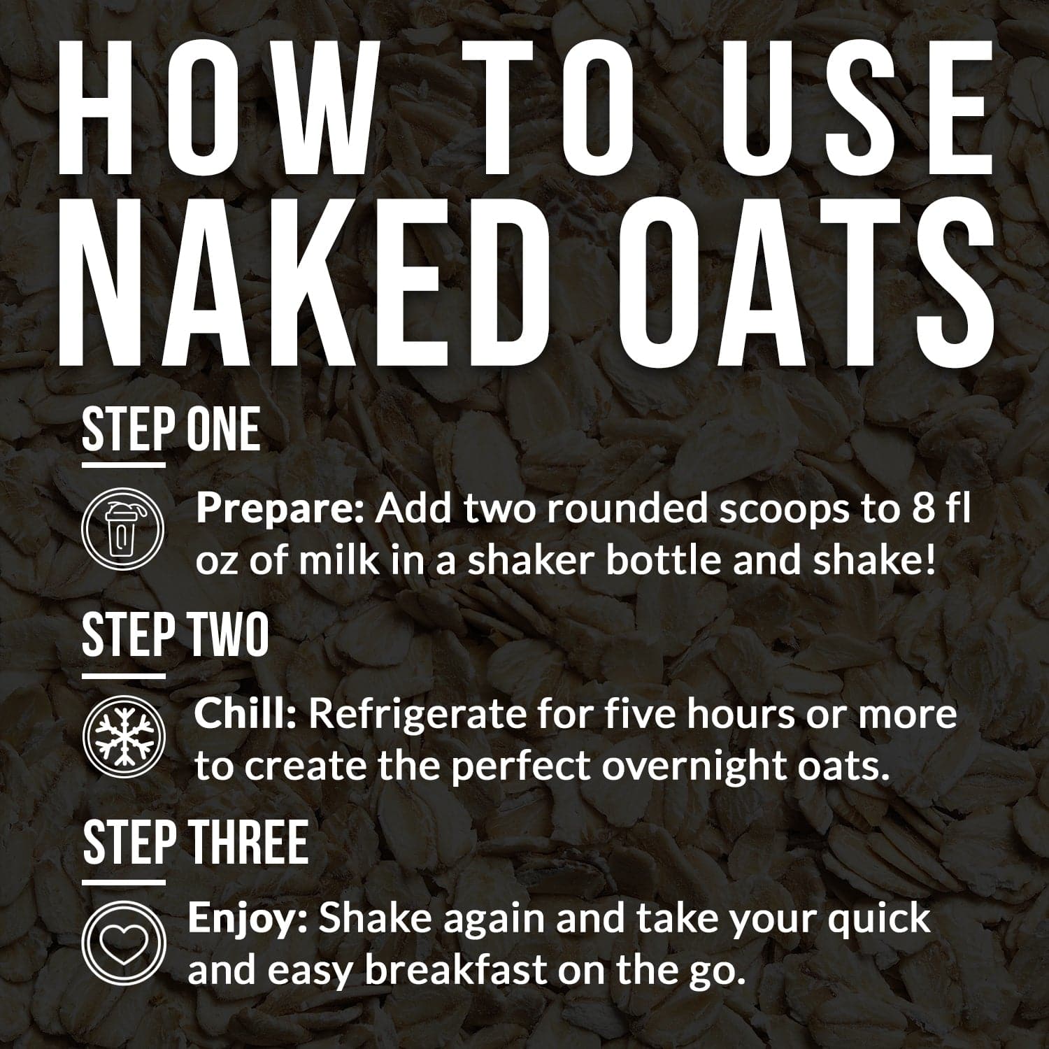 Chocolate Peanut Butter Protein Oats - Chocolate Peanut Butter for Warm, Convenient Morning Meals