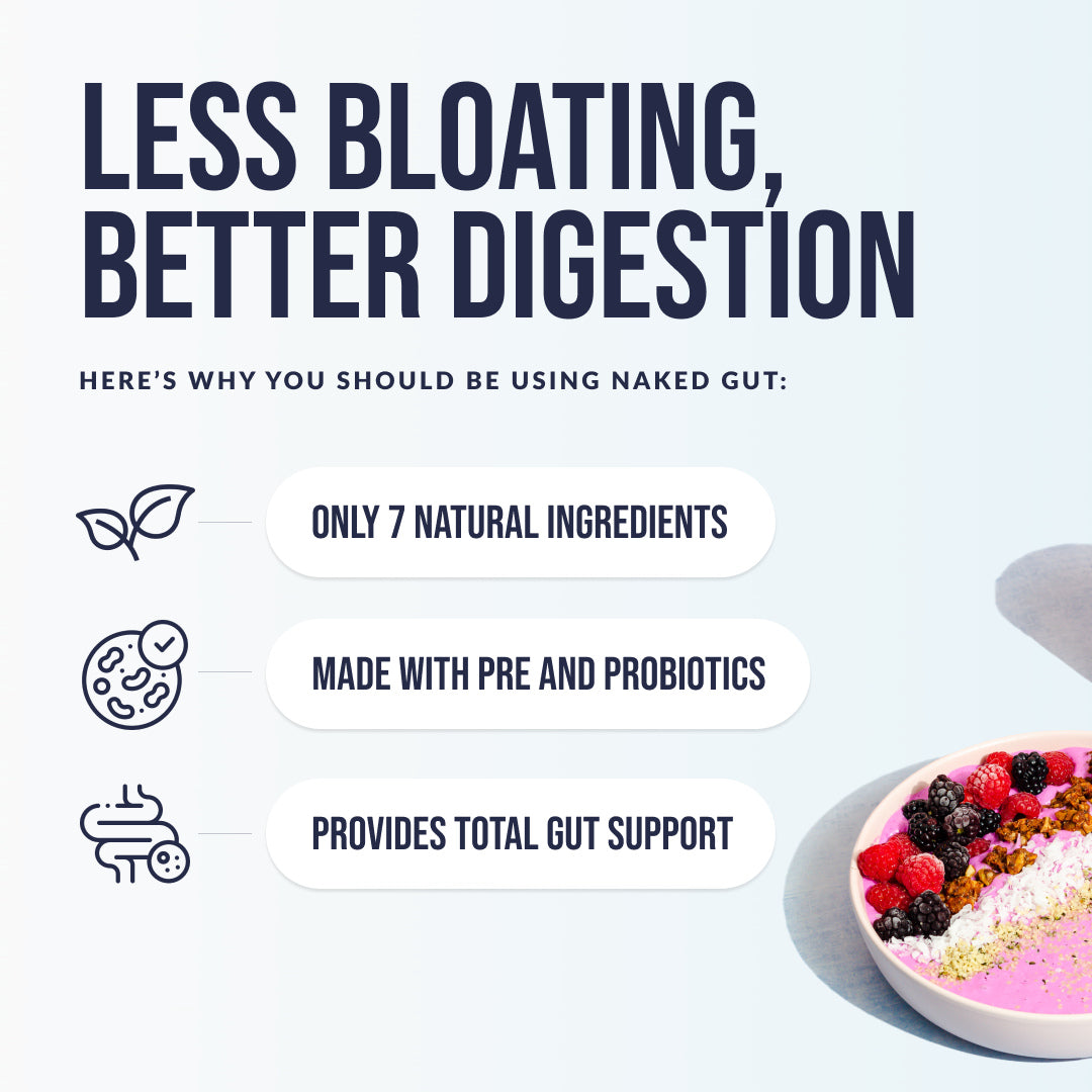 Prebiotic, Probiotic and Fiber Supplement for Easy and Consistent Daily Use