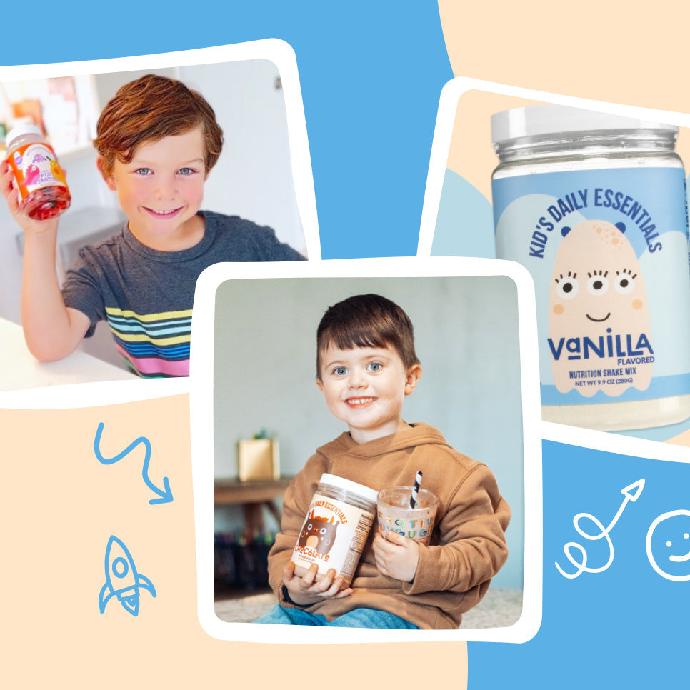 Kids Nutrition Shake - Vanilla Formula for Easy Everyday Family Routines