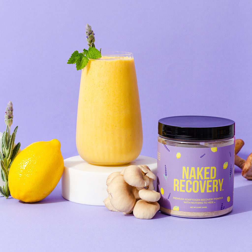 Mushroom Blend Supplement with Tart Cherry and Lemon Balm for Easy and Consistent Daily Use