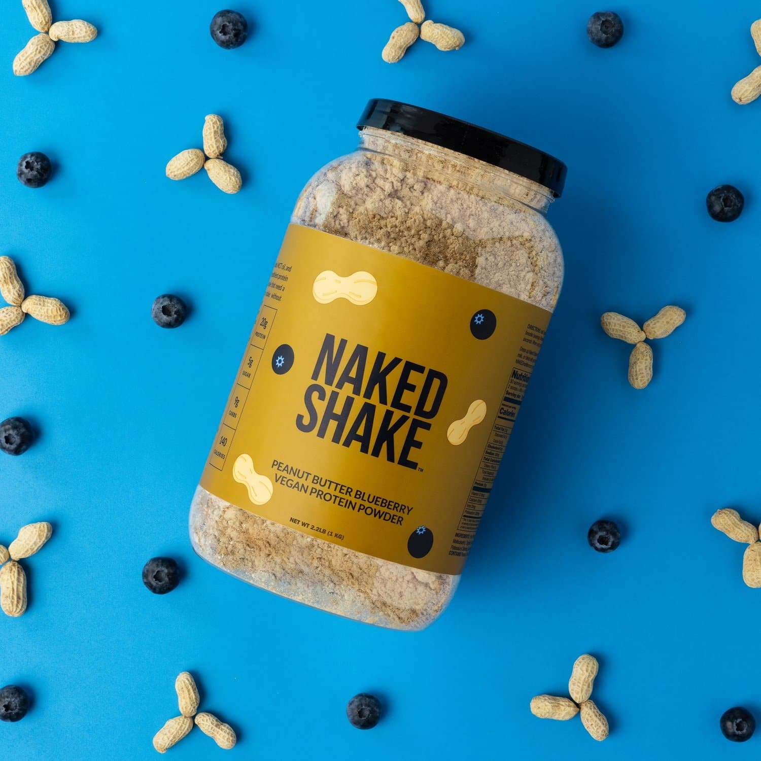 PB Blueberry Vegan Protein - PB Blueberry for Easy and Consistent Daily Use