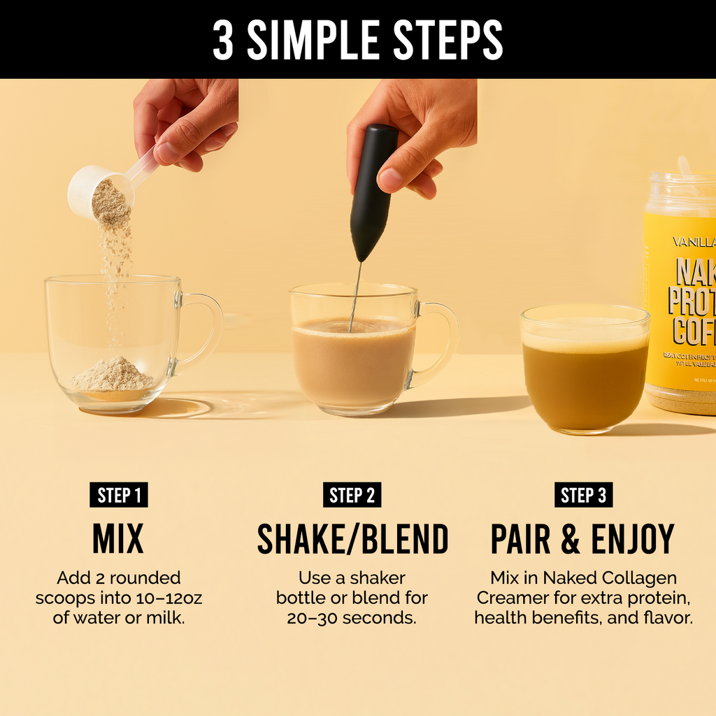 Vanilla Latte Protein Iced Coffee - Vanilla Latte with a Convenient Coffee Protein Blend
