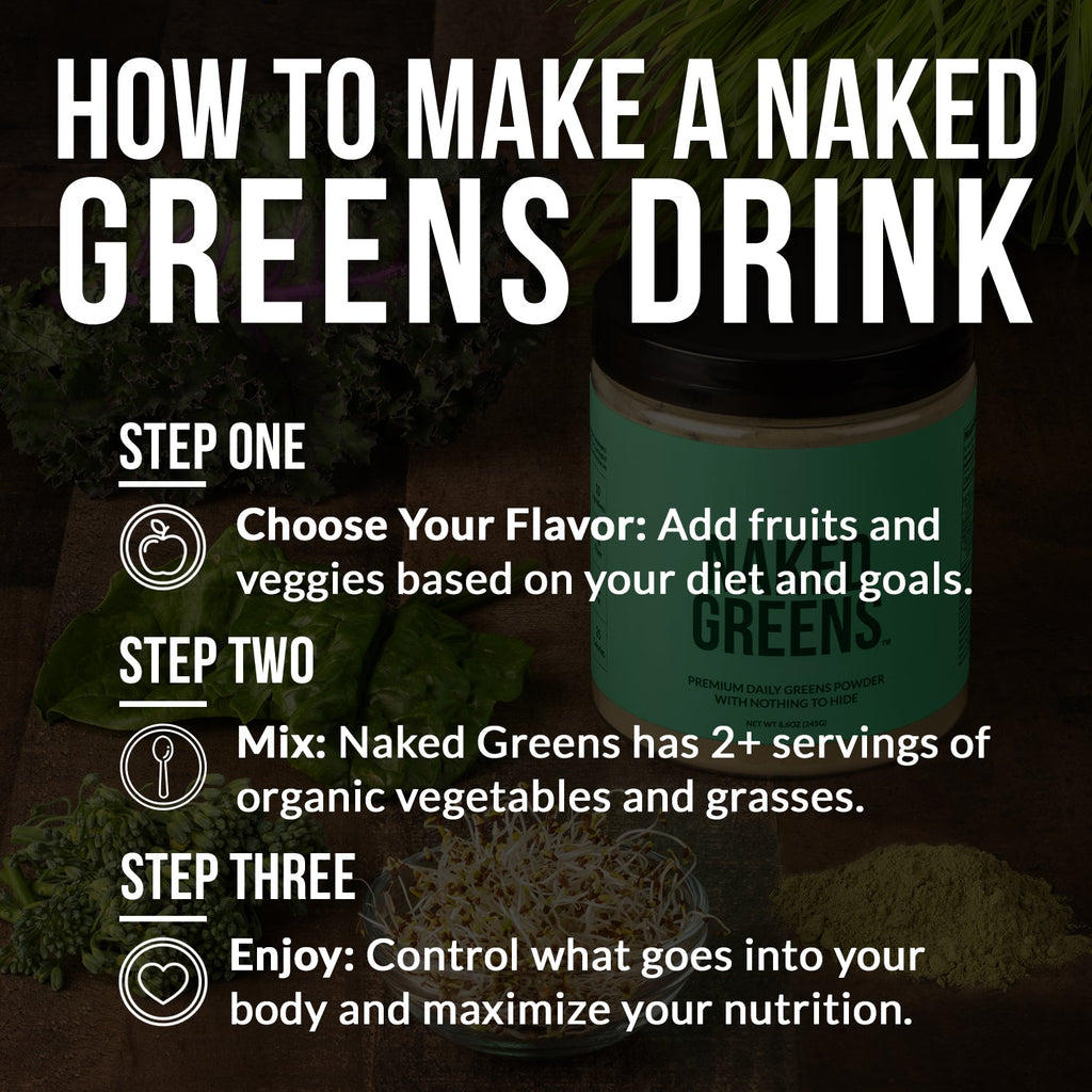Organic Greens, Prebiotic and Probiotic Powder for Easy and Consistent Daily Use