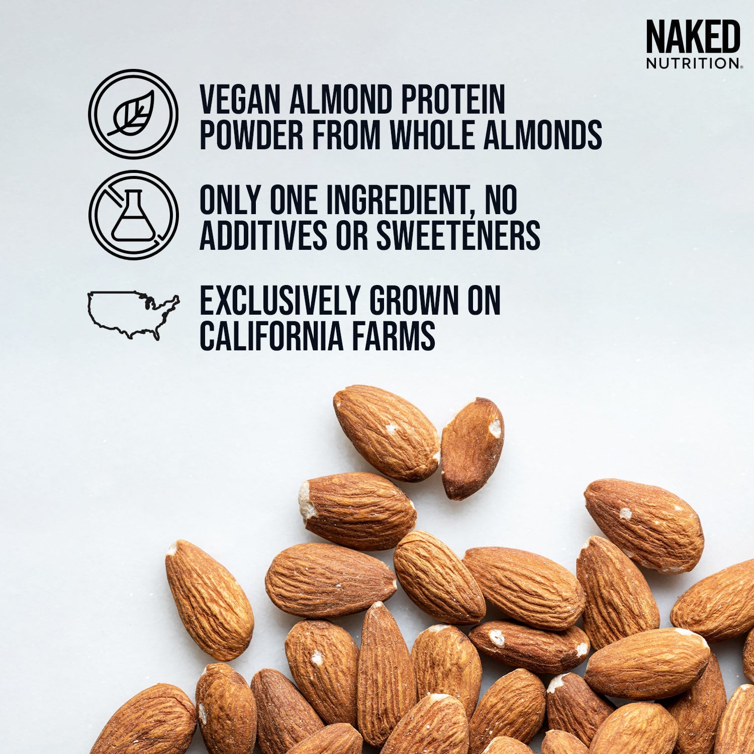Powdered Almonds - Almond for Easy Mixing at Home or On the Go