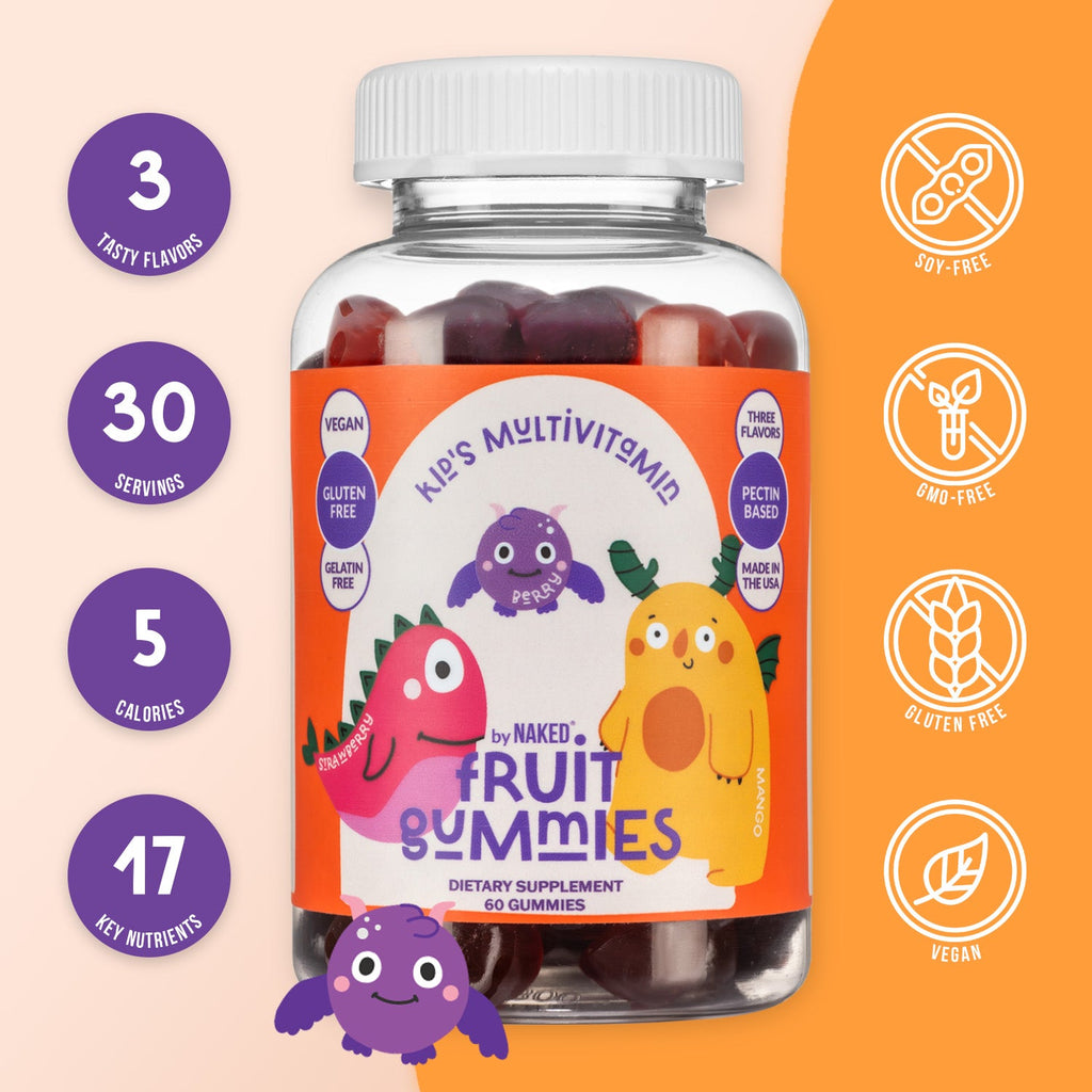Kids Multivitamin Gummies for Convenient Home or Travel Use