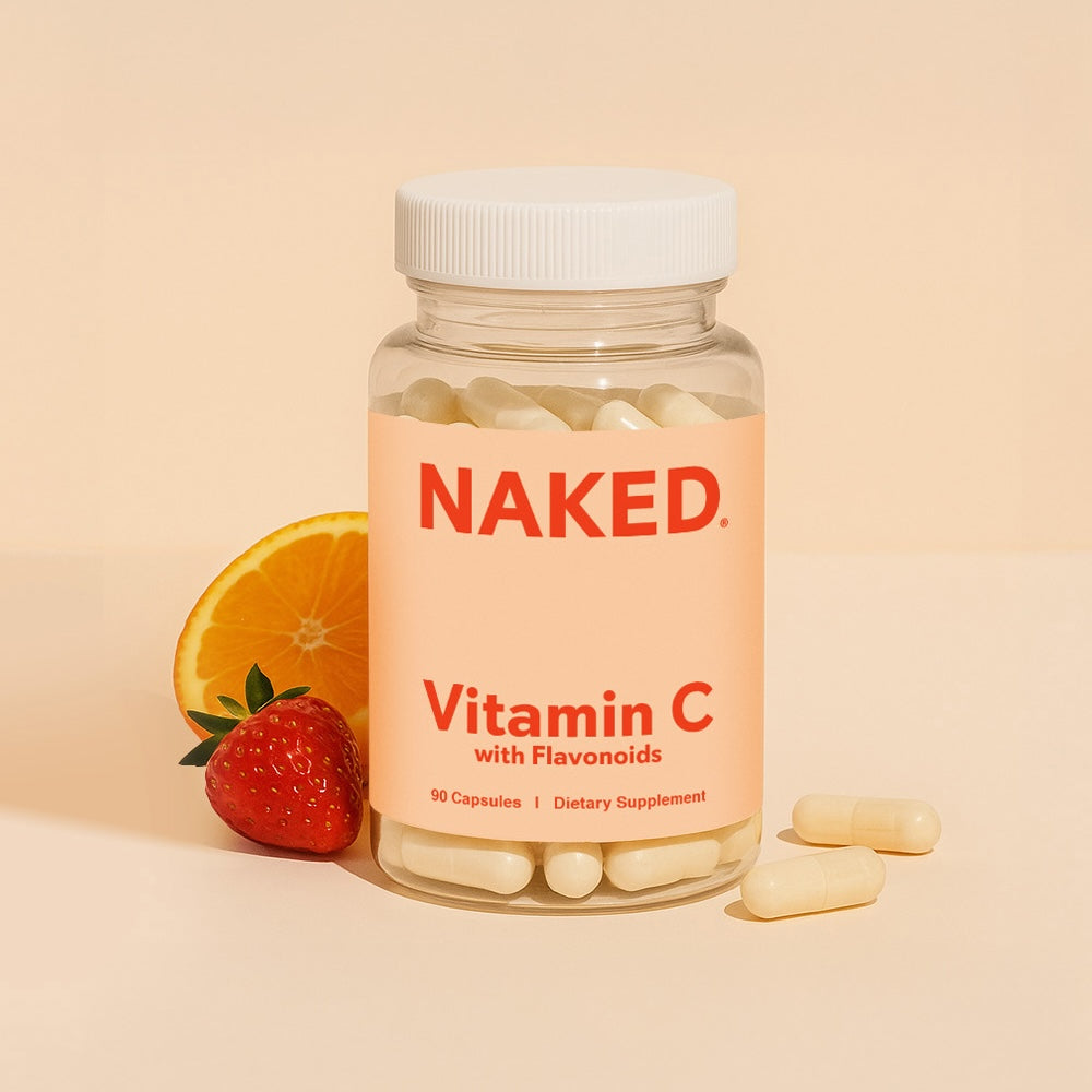 Daily Vitamin C Supplement - Vitamin C for Convenient Home or Travel Use