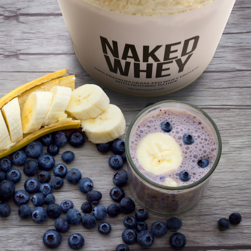 Grass Fed Whey Protein Powder - Unflavored - Bulk Size for Easy Mixing at Home or On the Go