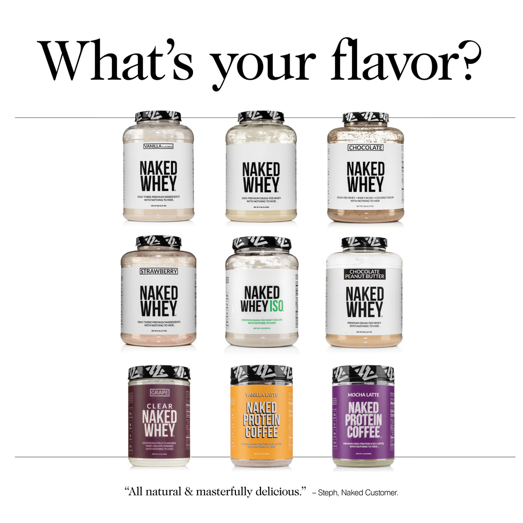 Grass Fed Whey Protein Powder - Unflavored - Bulk Size for Easy Mixing at Home or On the Go